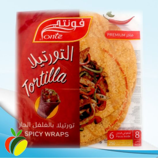 صورة خبز تورتيلا حار - فونتي